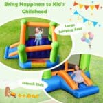 Inflatable Bounce House, Kids Bounce Castle Outside - Image 4